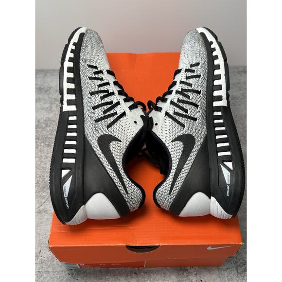 Nike Air Zoom Odyssey 2 Women's Size 9 White/Black Running Shoes (844546-100) - Picture 8 of 15